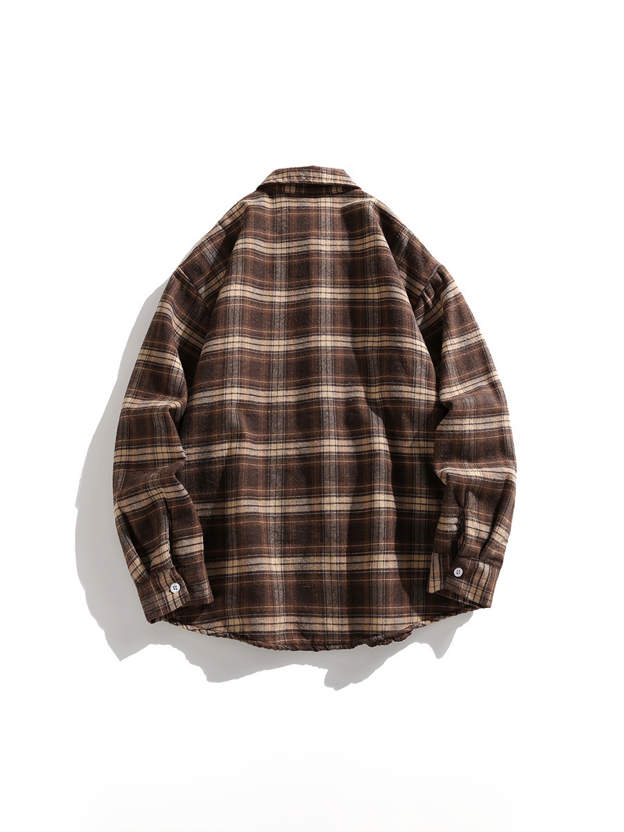 Boyue Men's Plaid Flannel Shir - Flannel Shirt Lined recension och pris