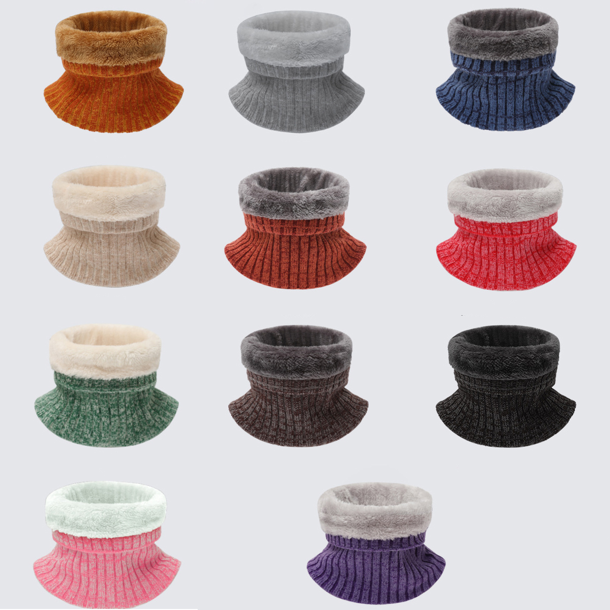 OVTRB Fuzzy Fleece Lining Neck - Neck Gaiter Fleece recension och pris