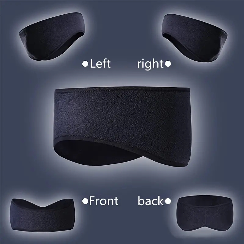 Polar fleece Ear Warmer Muff W - Winter Headband Fleece recension och pris