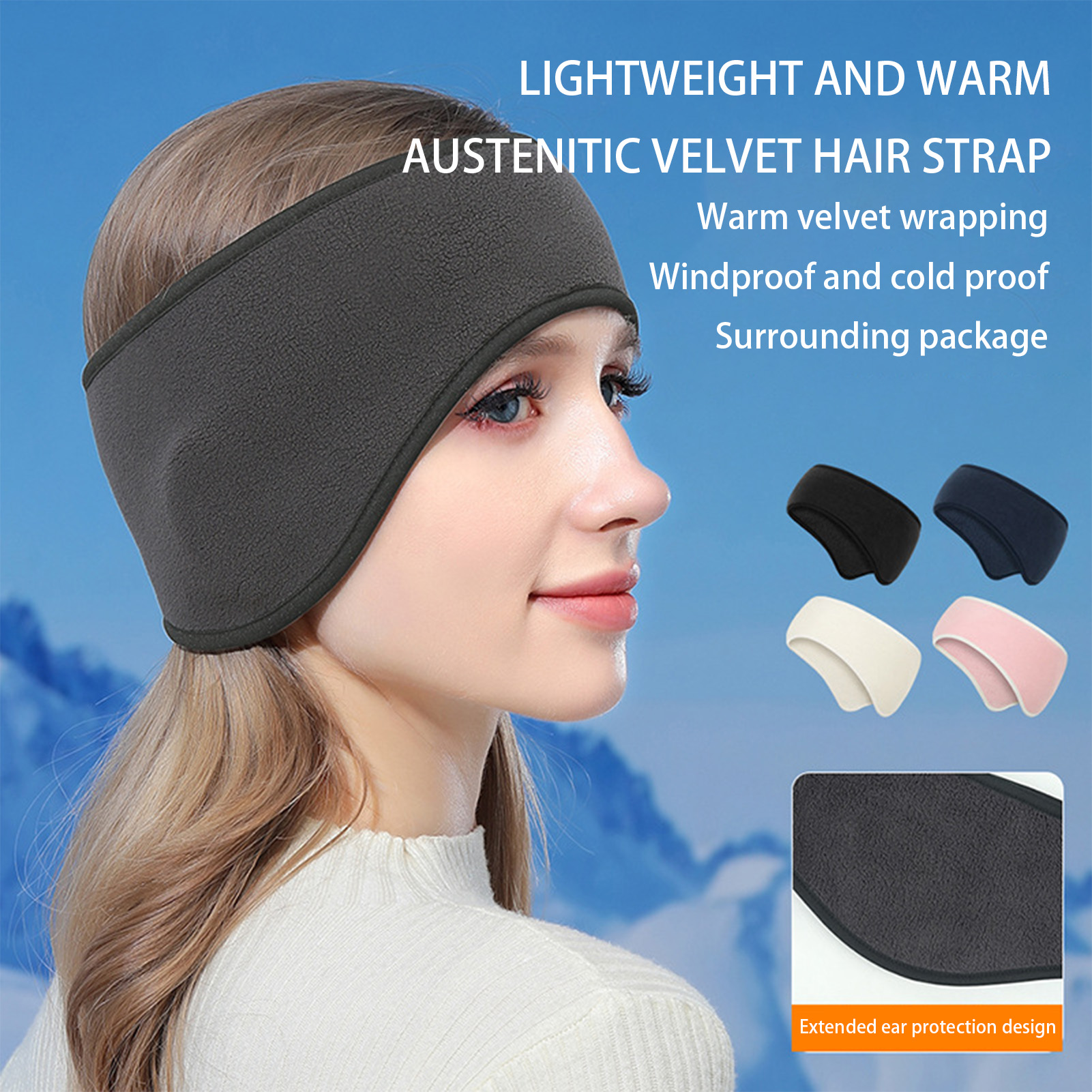 Lightweight Winter Fleece Ther - Fleece Ear Warmer Band recension och pris