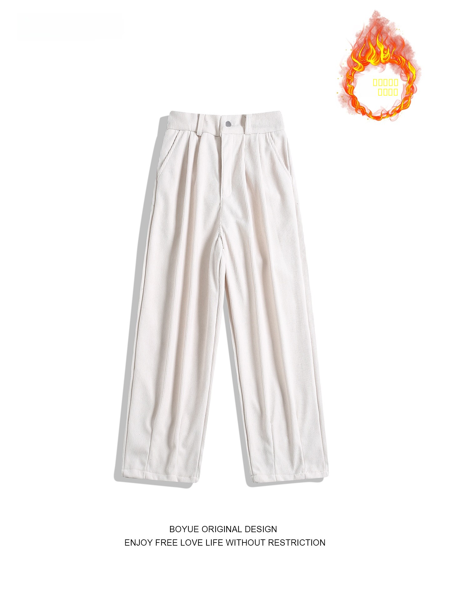 Boyue Men's Thiened Corduroy S - Corduroy Pant Warm recension och pris