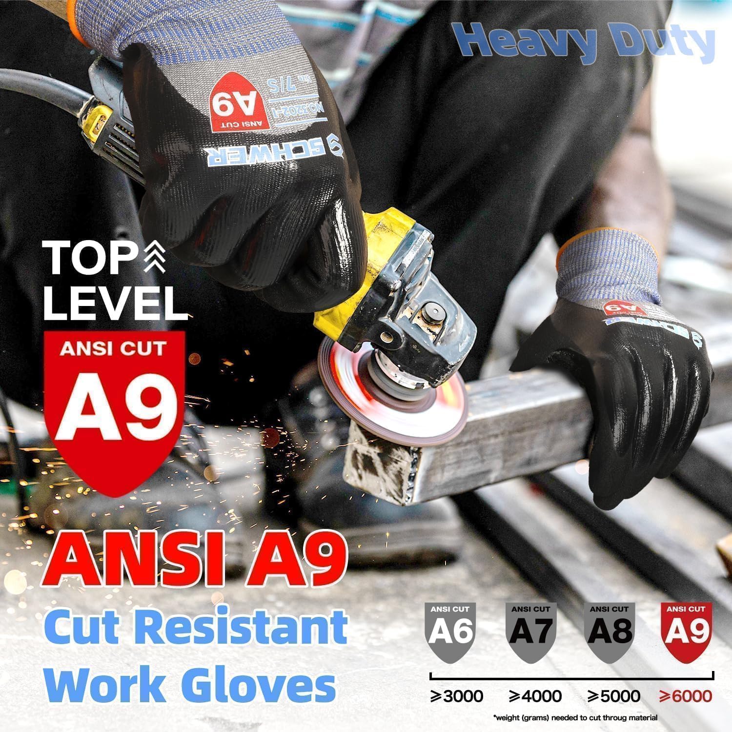 ANSI A9 Cut Resistant Gloves,  - Touch Screen Gloves recension och pris