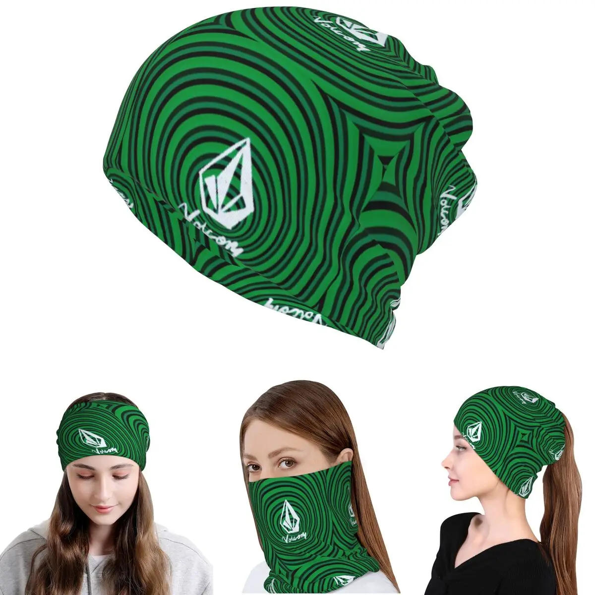 V-Volcom Logo Bandana Neck Gai - Knit Beanie Hat Warm recension och pris