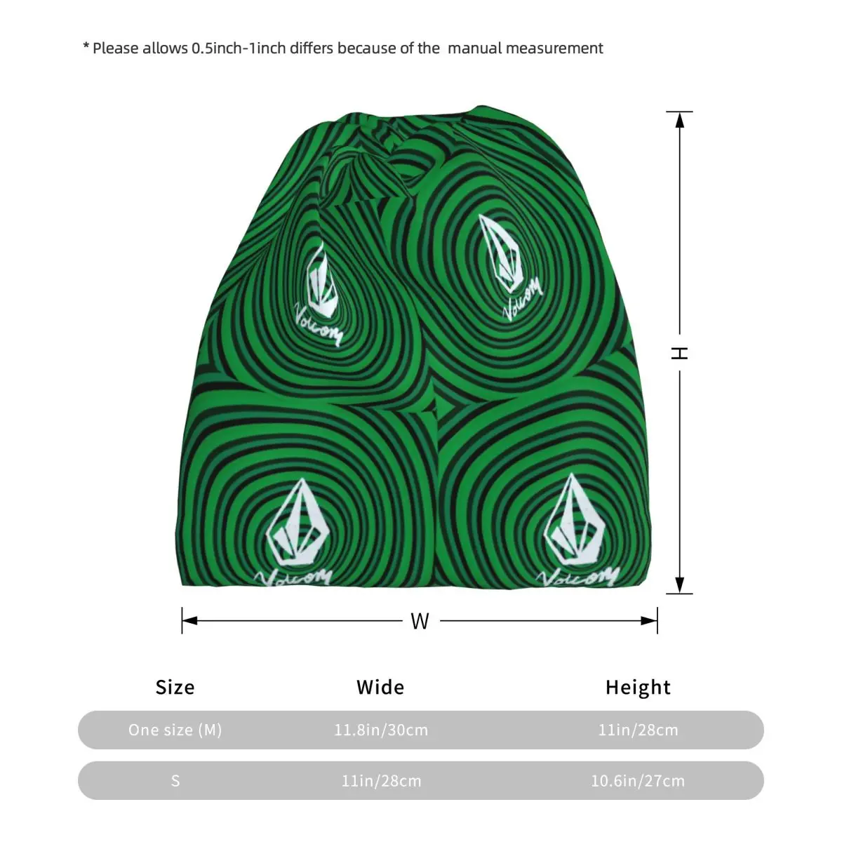 V-Volcom Logo Bandana Neck Gai - Knit Beanie Hat Warm recension och pris