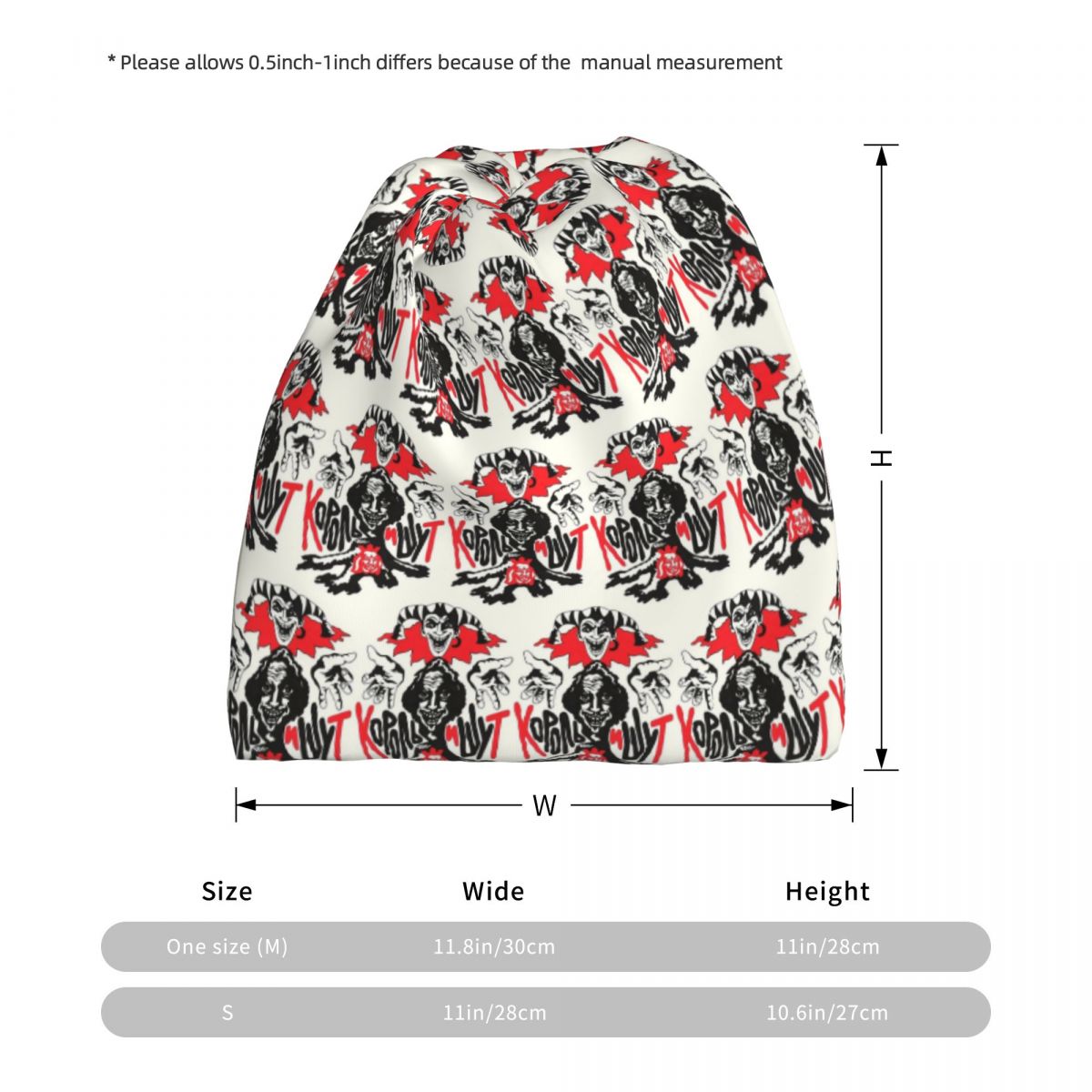 Russian Korol I Shut The King  - Knit Beanie Hat Warm recension och pris