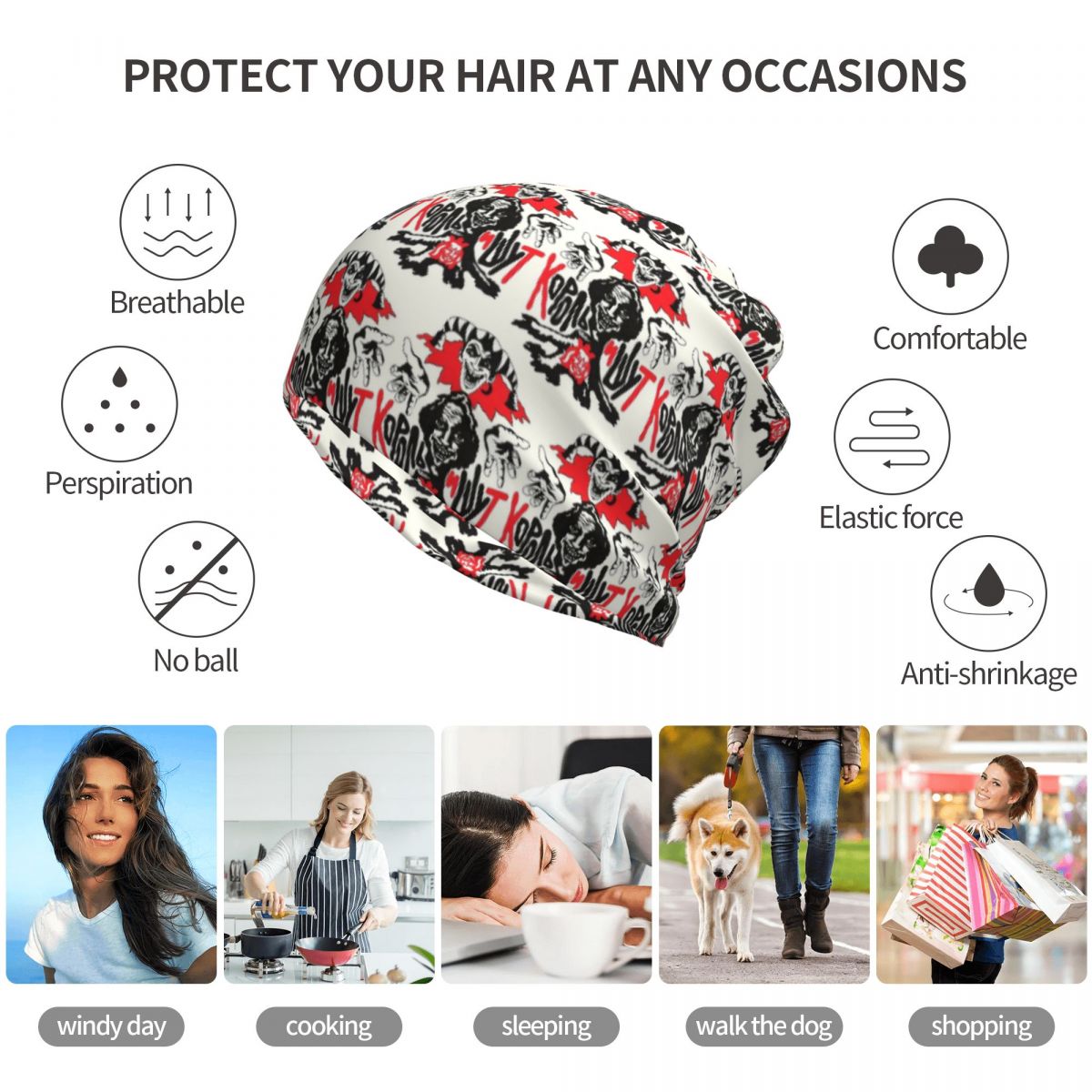 Russian Korol I Shut The King  - Knit Beanie Hat Warm recension och pris
