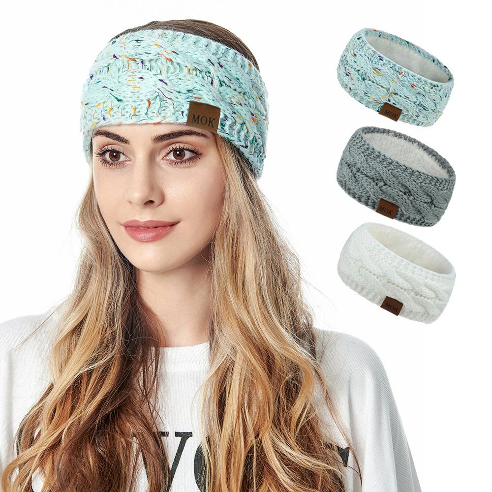 Trendy Cozy Women Crochet Head - Fleece Ear Warmer Band recension och pris
