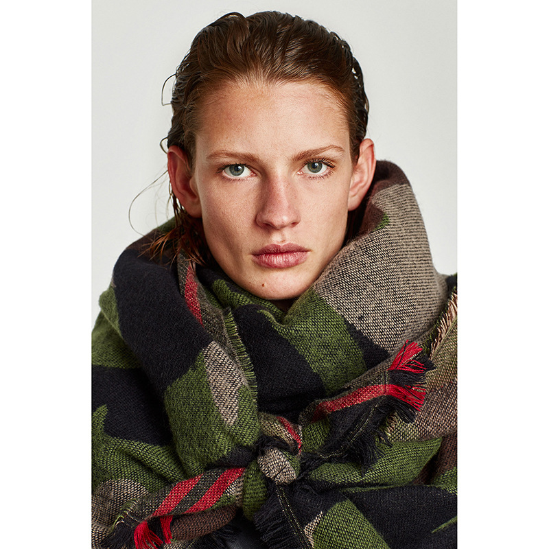 Camouflage Leopard Print Echar - Cashmere Pashmina Wrap recension och pris