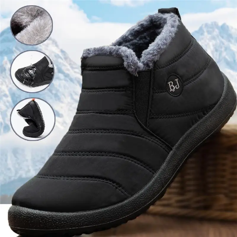 Fashion Men's Snow Boots Ankle - Waterproof Winter Boot recension och pris