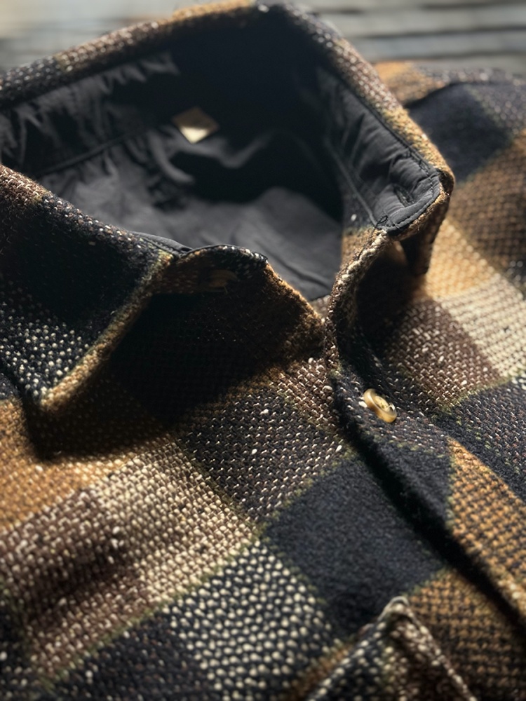 Mens American Vintage Yarn Dye - Flannel Shirt Lined recension och pris