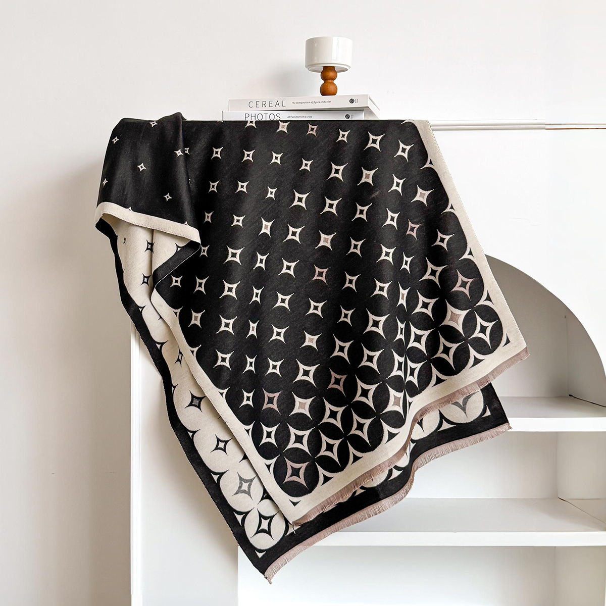 Luxury Winter Scarf Women Cash - Wool Scarf Men recension och pris