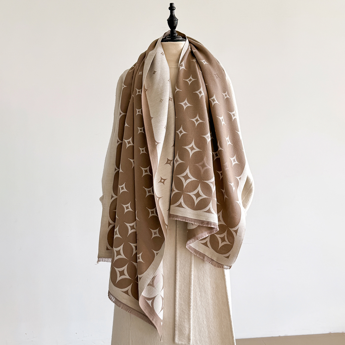 Luxury Winter Scarf Women Cash - Wool Scarf Men recension och pris