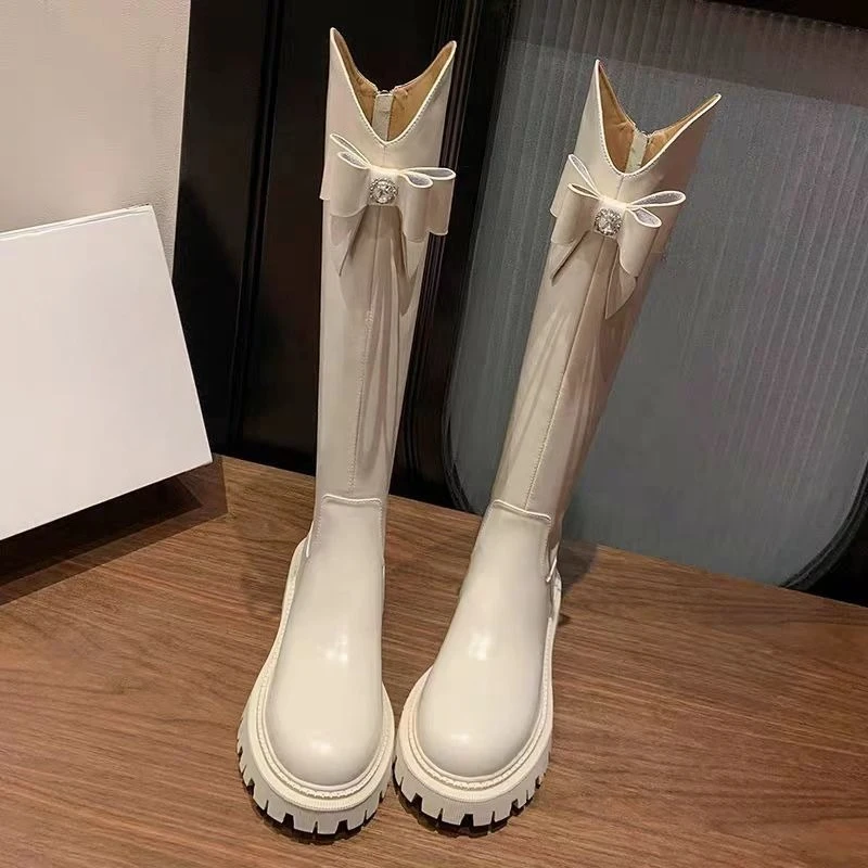 Round Toe Leather Rhinestone W - Waterproof Winter Boot recension och pris