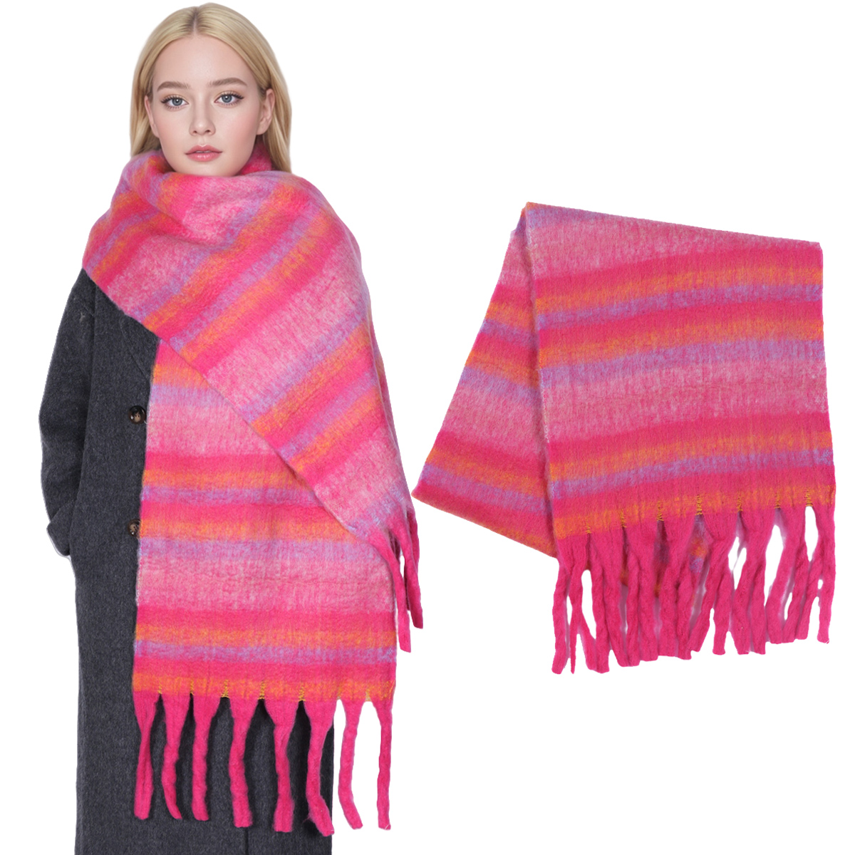 Winter Scarf for Women Cashmer - Cashmere Pashmina Wrap recension och pris