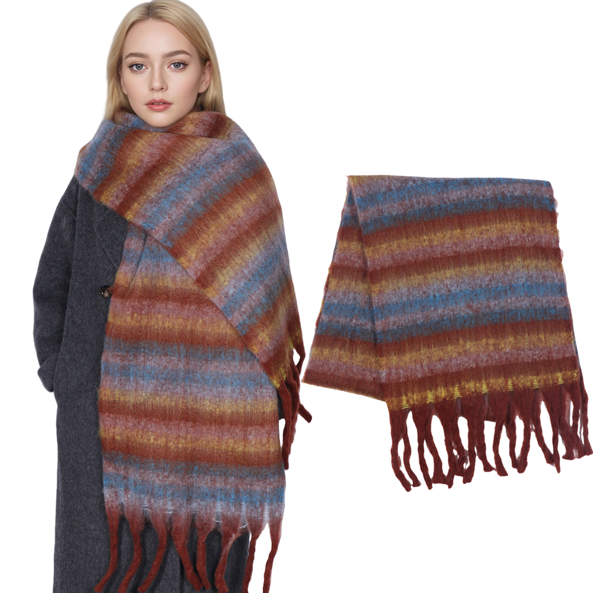 Winter Scarf for Women Cashmer - Cashmere Pashmina Wrap recension och pris