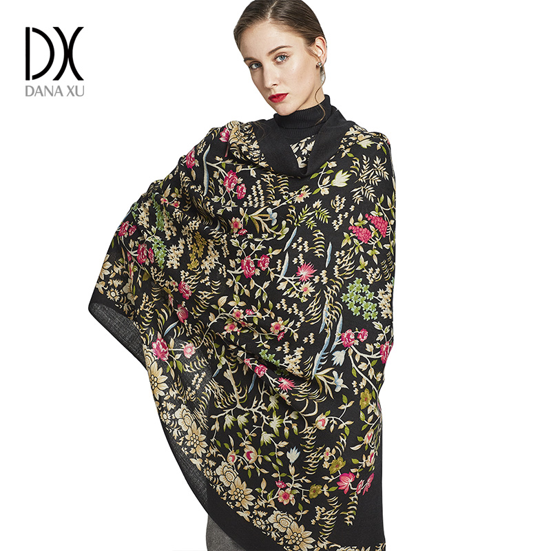Luxury Brand Scarf Female Male - Cashmere Pashmina Wrap recension och pris