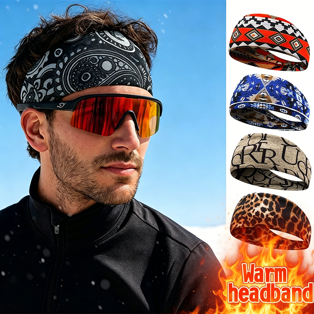 Printed Fleece Headband Winter - Fleece Ear Warmer Band recension och pris