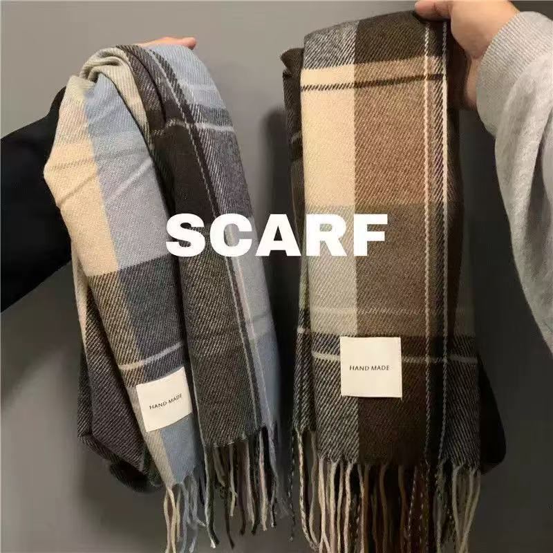 1 pc Fashionable and warm Brit - Wool Scarf Men recension och pris